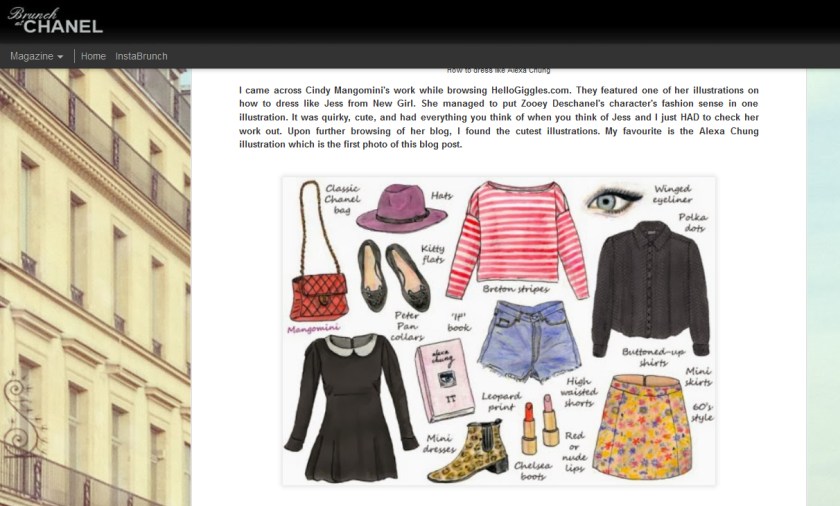 Mangomini Brunch at Chanel