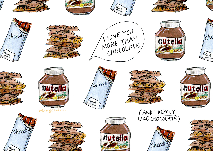 Love more choc Mangomini