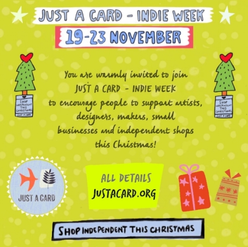 indie week just a card