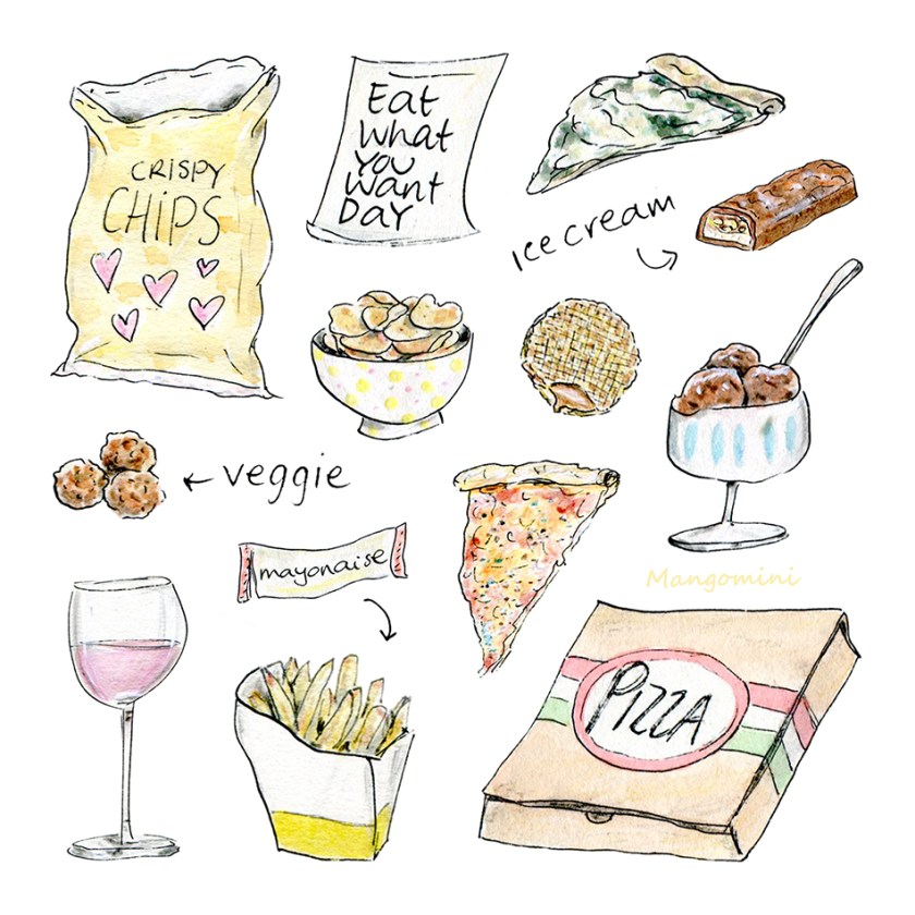 Eat what you want day Mangomini